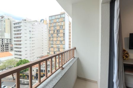 Varanda de kitnet/studio à venda com 1 quarto, 21m² em Consolação, São Paulo