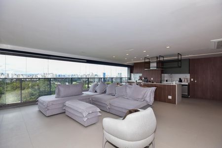 Apartamento para alugar com 142m², 2 quartos e 2 vagasSala