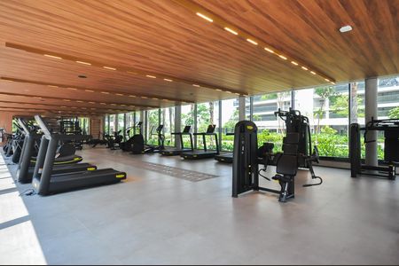 Apartamento para alugar com 142m², 2 quartos e 2 vagas Apartamento para alugar com 142m², 2 quartos e 2 vagasAcademia