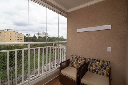 Varanda da Sala de apartamento para alugar com 3 quartos, 72m² em Macedo, Guarulhos