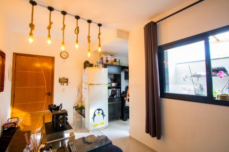 Sala de apartamento à venda com 2 quartos, 46m² em Vila Príncipe de Gales, Santo André