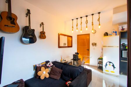 Sala de apartamento à venda com 2 quartos, 46m² em Vila Príncipe de Gales, Santo André