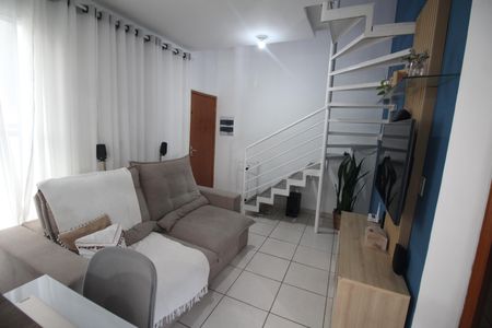 Sala de apartamento à venda com 2 quartos, 62m² em Diamante (barreiro), Belo Horizonte
