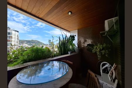 Varanda da Sala de apartamento à venda com 3 quartos, 150m² em Botafogo, Rio de Janeiro