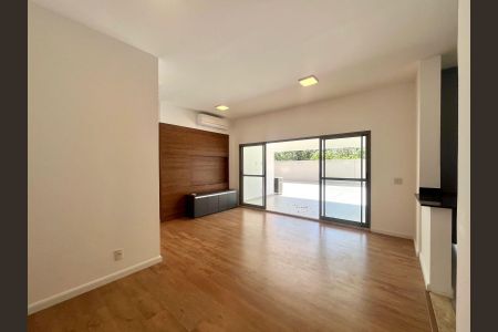 Sala de apartamento para alugar com 3 quartos, 120m² em Nova Campinas, Campinas