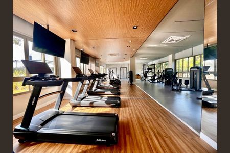 Apartamento à venda com 121m², 3 quartos e 2 vagas Apartamento à venda com 121m², 3 quartos e 2 vagasÁrea comum - Academia