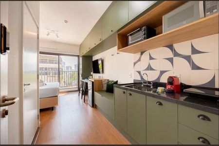 Studio à venda com 24m², 1 quarto e sem vagaCozinha