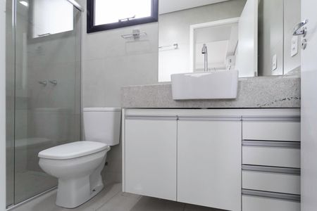 Apartamento à venda com 50m², 1 quarto e 1 vagaBanheiro da suíte