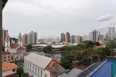 Vista da sala de apartamento à venda com 1 quarto, 50m² em Barro Preto, Belo Horizonte