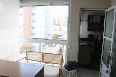 Varanda da Sala de apartamento à venda com 3 quartos, 124m² em Olímpico, São Caetano do Sul