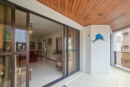 Varanda Sala de apartamento para alugar com 3 quartos, 110m² em Centro, Guarujá