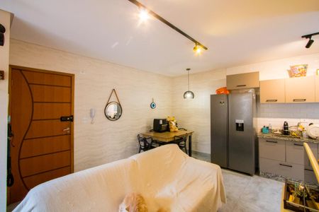 Sala de apartamento à venda com 3 quartos, 70m² em Jardim Paraiso, Santo André