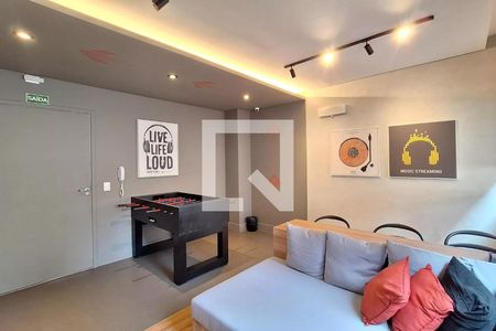 Apartamento para alugar com 35m², 2 quartos e sem vaga Apartamento para alugar com 35m², 2 quartos e sem vagaÁrea comum - Sala de Jogos