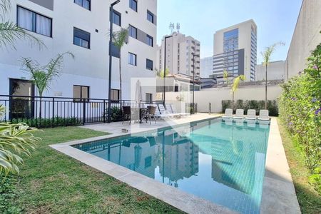 Apartamento para alugar com 35m², 2 quartos e sem vaga Apartamento para alugar com 35m², 2 quartos e sem vagaÁrea comum - Piscina