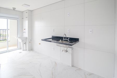 Cozinha de apartamento para alugar com 3 quartos, 75m² em Jardim Santa Cruz, Indaiatuba