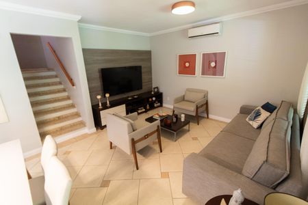 SALA de casa de condomínio à venda com 3 quartos, 180m² em Parque Alto Taquaral, Campinas