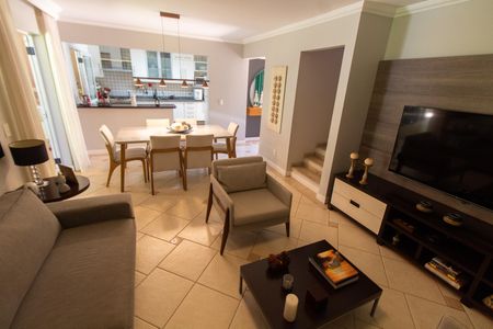 SALA de casa de condomínio à venda com 3 quartos, 180m² em Parque Alto Taquaral, Campinas