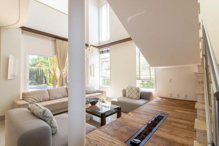 Sala de casa de condomínio à venda com 4 quartos, 308m² em Bosque das Palmeiras, Campinas