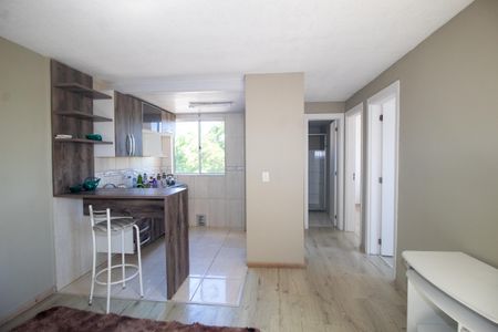 Sala/Cozinha de apartamento para alugar com 2 quartos, 43m² em Vila Nova, Porto Alegre