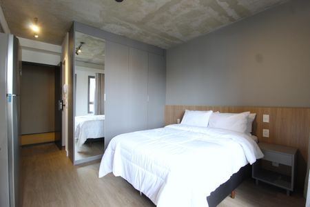 Sala/Quarto de kitnet/studio para alugar com 1 quarto, 25m² em Indianópolis, São Paulo