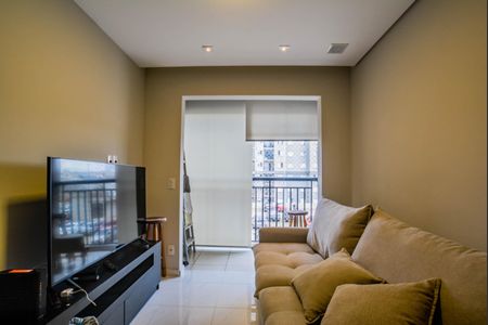 Sala de apartamento à venda com 3 quartos, 66m² em Vila Metalúrgica, Santo André