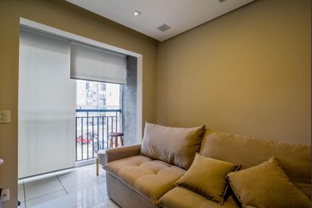 Sala de apartamento à venda com 3 quartos, 66m² em Vila Metalúrgica, Santo André