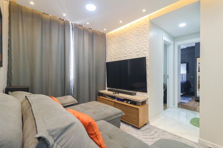Sala de apartamento à venda com 2 quartos, 45m² em Jardim Monte Alegre, Taboão da Serra