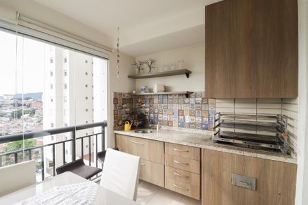 Varanda Gourmet de apartamento à venda com 3 quartos, 121m² em Lauzane Paulista, São Paulo