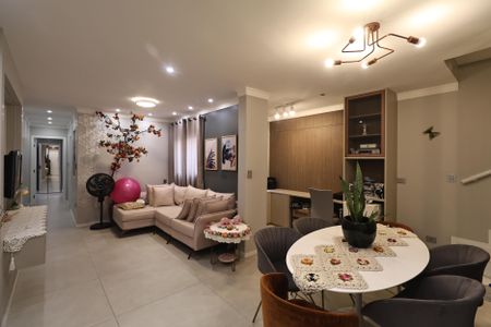 Sala de apartamento à venda com 2 quartos, 134m² em Parque das Nações, Santo André