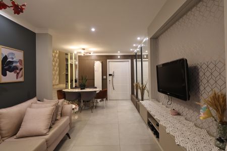 Sala de apartamento à venda com 2 quartos, 134m² em Parque das Nações, Santo André