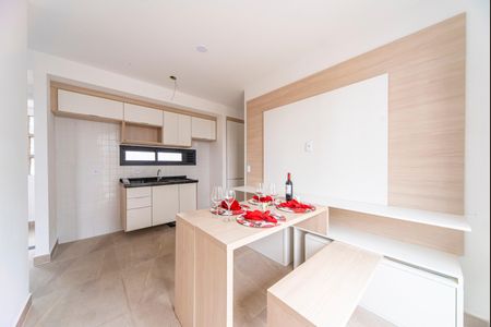 Sala de apartamento à venda com 2 quartos, 53m² em Campestre, Santo André