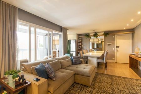 Sala de apartamento para alugar com 3 quartos, 109m² em Mossunguê, Curitiba