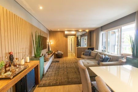 Sala de apartamento para alugar com 3 quartos, 109m² em Mossunguê, Curitiba