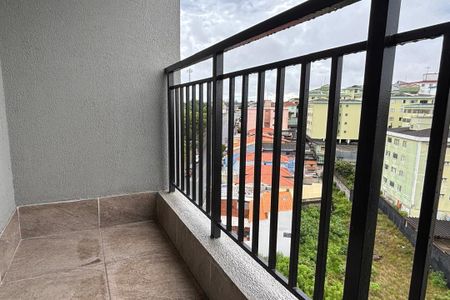 Sala Varanda  de apartamento para alugar com 2 quartos, 42m² em Vila Santa Luzia, São Bernardo do Campo