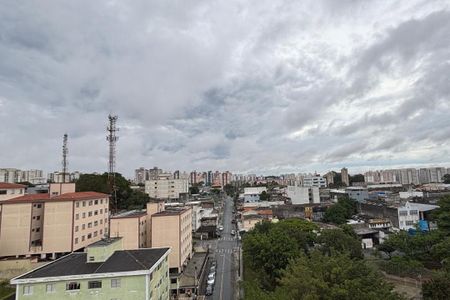 Sala Varanda Vista  de apartamento para alugar com 2 quartos, 42m² em Vila Santa Luzia, São Bernardo do Campo
