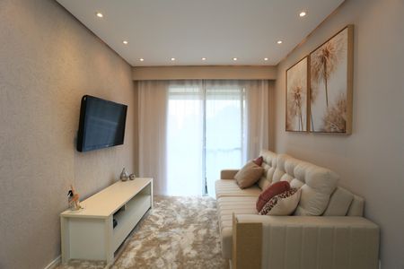 Sala de apartamento para alugar com 2 quartos, 56m² em Jardim Maria Rosa, Taboão da Serra