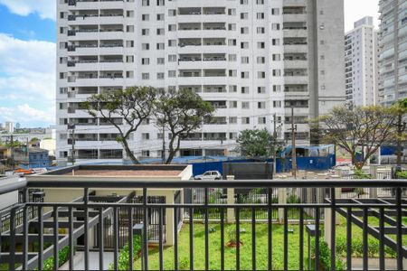 Studio para alugar com 33m², 1 quarto e sem vaga Studio para alugar com 33m², 1 quarto e sem vagaVista da Varanda do Studio