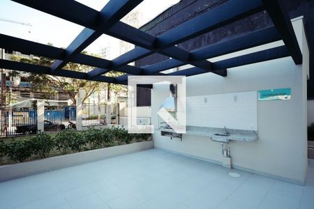 Studio para alugar com 33m², 1 quarto e sem vaga Studio para alugar com 33m², 1 quarto e sem vagaÁrea comum - Churrasqueira