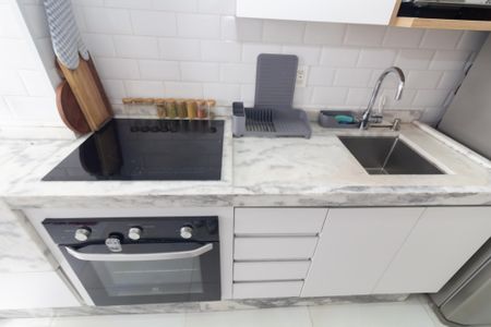 Apartamento à venda com 52m², 2 quartos e 1 vagaCozinha e Área de Serviço