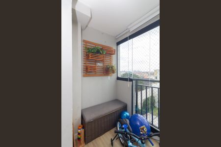 Apartamento à venda com 52m², 2 quartos e 1 vagaVaranda