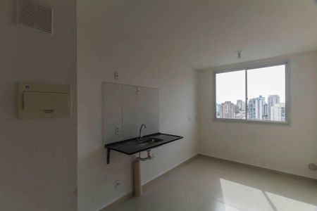 Sala/Cozinha de apartamento para alugar com 1 quarto, 25m² em Vila Prudente, São Paulo