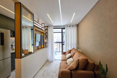 Sala/Cozinha de apartamento para alugar com 1 quarto, 42m² em Centro, São Bernardo do Campo