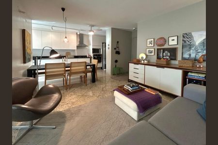 Sala  de apartamento à venda com 3 quartos, 114m² em Recreio dos Bandeirantes, Rio de Janeiro