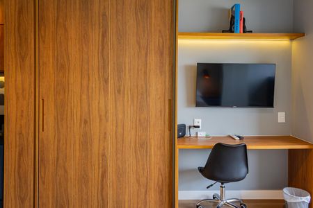 Quarto - Armários de kitnet/studio para alugar com 1 quarto, 29m² em Pompeia, São Paulo