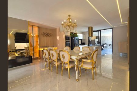 Sala  de casa de condomínio à venda com 4 quartos, 400m² em Recreio dos Bandeirantes, Rio de Janeiro