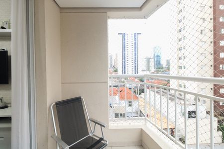 Varanda  de apartamento à venda com 3 quartos, 72m² em Vila Azevedo, São Paulo