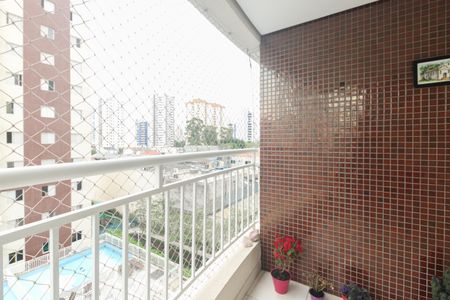 Varanda  de apartamento à venda com 3 quartos, 72m² em Vila Azevedo, São Paulo