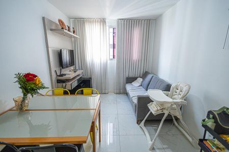 Sala de apartamento para alugar com 2 quartos, 47m² em Conjunto Helena Antipoff, Belo Horizonte