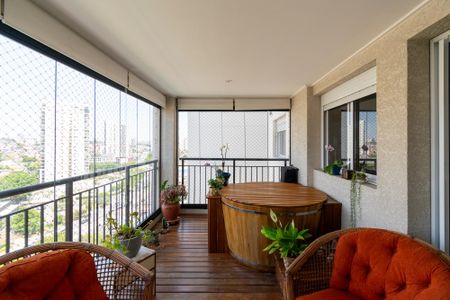 Varanda de apartamento à venda com 2 quartos, 74m² em Jardim Prudência, São Paulo