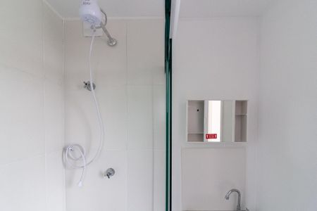 Banheiro de kitnet/studio à venda com 1 quarto, 17m² em Itaim Bibi, São Paulo